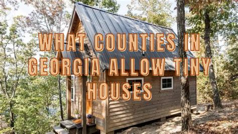 Code and is generally allowed in unincorporated. . What counties in georgia allow tiny houses